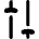 Settings Slider Configuration Vertical Icon from Flex Remix Set