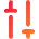 Settings Slider Configuration Vertical Icon from Flex Gradient Set