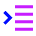 Show Sidebar Menu Icon from Sharp Neon Set