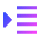 Show Sidebar Menu Icon from Sharp Gradient Set