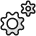 Cog Double 3 icon - Free transparent PNG, SVG. No Sign up needed.