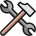 Hammer Wrench icon - Free transparent PNG, SVG. No Sign up needed.