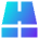 Binoculars Icon from Sharp Gradient Set