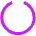 Circle Notch Icon from Sharp Neon Set