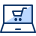 Shopping Application Laptop