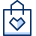 Shopping Bag Heart 2