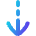 Arrow Dashed Cool Down Icon from Flex Gradient Set