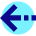 Arrow Dashed Left Icon from Sharp Pop Set