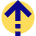 Arrow Dashed Warm Up Icon from Sharp Pop Set