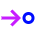 Arrows Step Icon from Sharp Neon Set