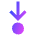 Arrows Step Into Icon from Sharp Gradient Set