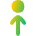 Arrows Step Out Icon from Flex Gradient Set