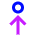 Arrows Step Out Icon from Sharp Neon Set