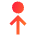 Arrows Step Out Icon from Sharp Gradient Set