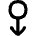 Arrows Swipe Down Alt Icon from Flex Remix Set