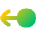 Arrows Swipe Left Alt Icon from Flex Gradient Set