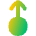Arrows Swipe Up Alt Icon from Flex Gradient Set