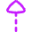 Triangle Arrow Dashed Warm Up Icon from Flex Neon Set