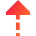 Triangle Arrow Dashed Warm Up Icon from Sharp Gradient Set