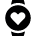 Smart Watch Circle Heart