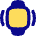 Watch Vibration Square Icon from Flex Pop Set