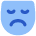 Mail Smiley Sad Mask