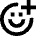 Smiley Add Reaction Icon from Sharp Remix Set