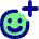 Smiley Add Reaction Icon from Flex Pop Set
