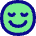 Smiley Calm Icon from Flex Pop Set