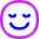 Smiley Calm Icon from Flex Neon Set