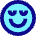 Smiley Calm Icon from Sharp Pop Set