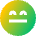Smiley Content Icon from Sharp Gradient Set