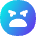 Smiley Extremely Dissatisfied Icon from Flex Gradient Set