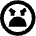 Smiley Extremely Dissatisfied Icon from Sharp Remix Set