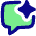 Ai Chat Spark Icon from Flex Pop Set