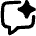 Ai Chat Spark Icon from Flex Remix Set