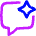 Ai Chat Spark Icon from Flex Neon Set