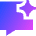 Ai Chat Spark Icon from Sharp Gradient Set
