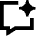 Ai Chat Spark Icon from Sharp Remix Set
