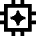 Ai Chip Spark Icon from Sharp Remix Set