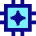 Ai Chip Spark Icon from Sharp Pop Set