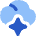 Ai Cloud Spark Icon from Flex Flat Set