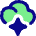 Ai Cloud Spark Icon from Flex Pop Set