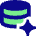 Ai Database Spark Icon from Sharp Pop Set