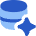 Ai Database Spark Icon from Flex Flat Set