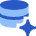 Ai Database Spark Icon from Sharp Flat Set