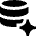 Ai Database Spark Icon from Sharp Solid Set