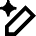 Ai Edit Spark Icon from Sharp Remix Set
