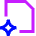 Ai File Spark Icon from Sharp Neon Set