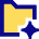 Ai Folder Spark Icon from Sharp Pop Set